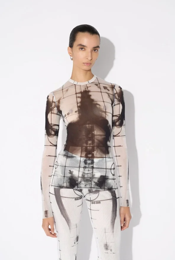 De witte Squeletor-top De witte Squeletor-top