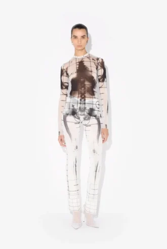 De witte Squeletor-top De witte Squeletor-top