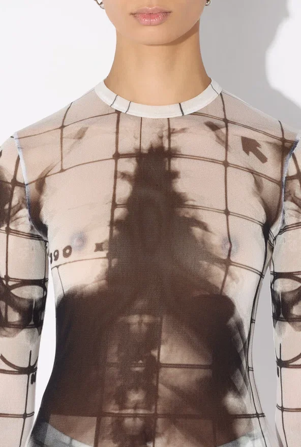 De witte Squeletor-top De witte Squeletor-top