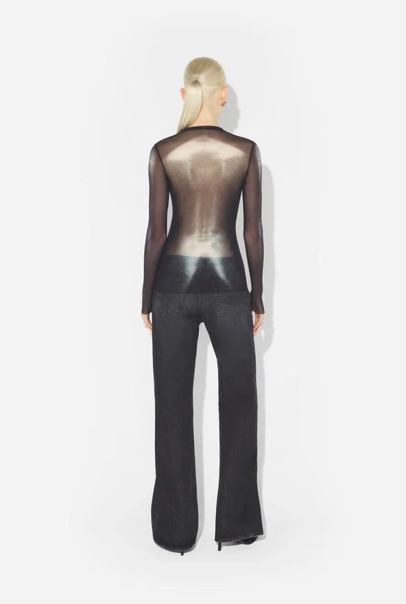 De zilveren Body Dust-top De zilveren Body Dust-top